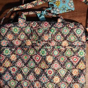 Laptop bag and luggage tag